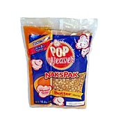 Weaver NaksPak Popcorn Kit, 10.6 oz., 24/Carton (FFS104353)