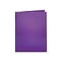 Oxford Twin Laminated Folders, Metallic Purple, 25/Box (OXF 5049526)~#|#~sp43801569_sc7