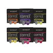 Bestpresso Variety Pack Capsules Coffee, 120/Carton (BST06104)