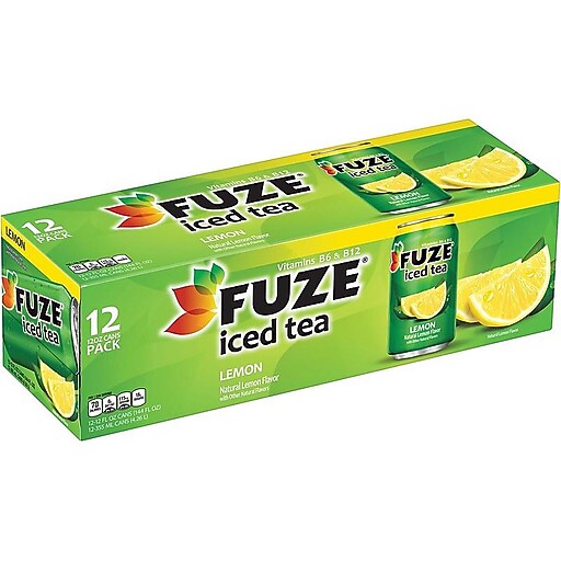 Fuze Iced Lemon Tea, 12 oz., 24/Carton (00080793808694) at Staples