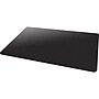 Deflect-O EconoMat Carpet Chair Mat, 46" x 60'', Low-Pile, Black (CM11442FBLKCOM)~#|#~sp43802174_sc7