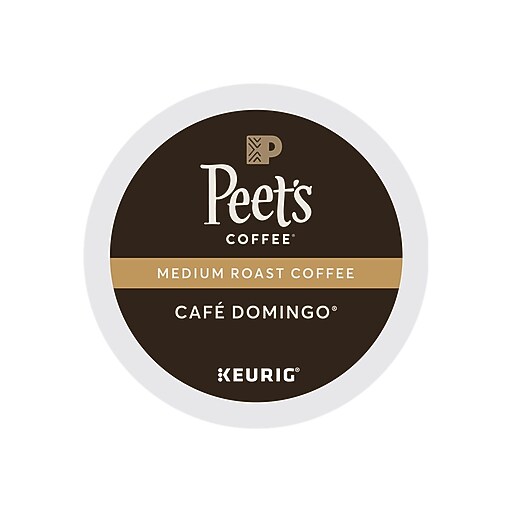 Peet's Coffee Café Domingo Coffee Keurig® KCup® Pods, Medium Roast, 22