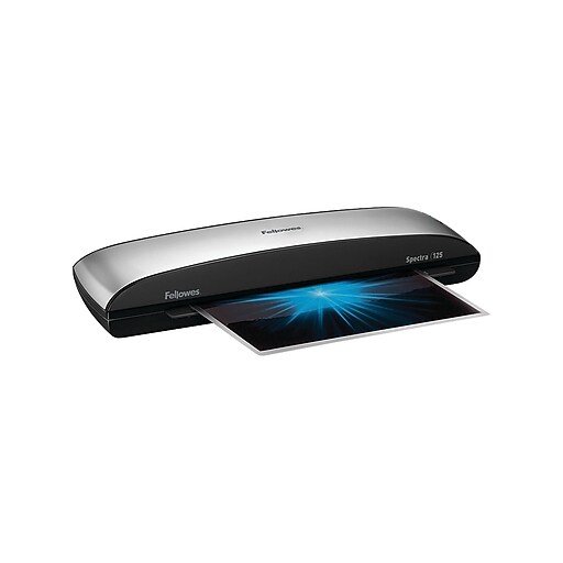 Fellowes Spectra 125 Thermal Laminator, 12.5" Width, Silver/Black