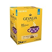 Gevalia Dark Royal Roast Coffee, Keurig® K-Cup® Pods, Dark Roast, 24/Box (5470)