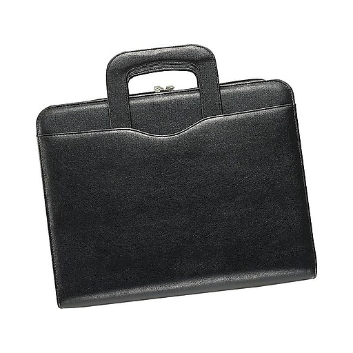 DayTimer Avalon Faux Leather Planner Starter Set, Black (43701) Staples