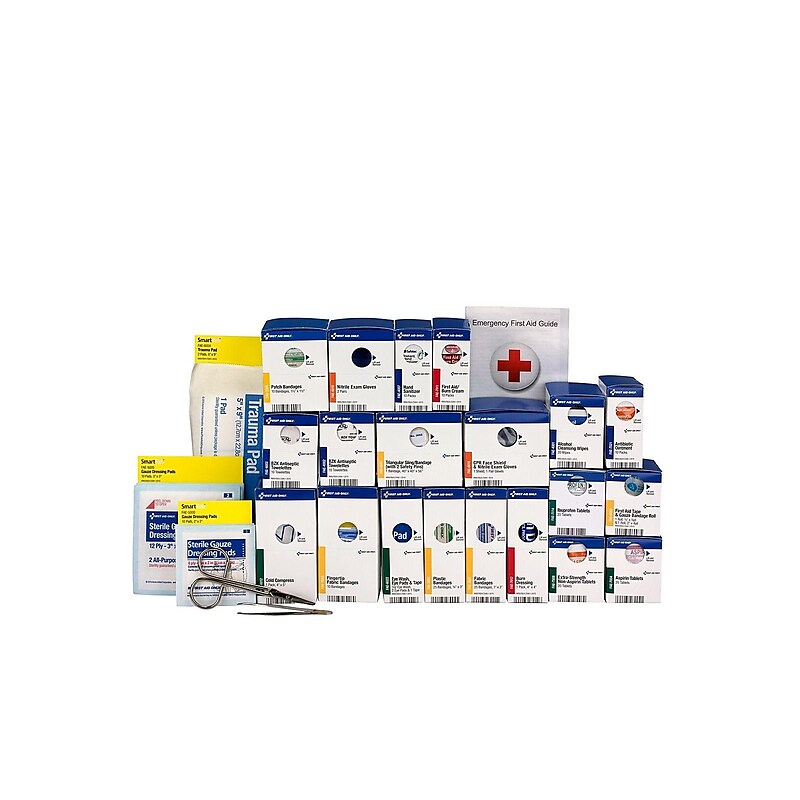 First Aid Only SmartCompliance First Aid Refill Kit, 241 Pieces, 50 People (90613) image 1