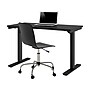 Bestar Universel 48"W Electric Height Adjustable Desk, Black (65857-18)~#|#~sp43802922_sc7
