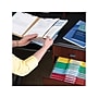 Smead Pressboard Classification Folders with SafeSHIELD Fasteners, 2" Expansion, Letter Size, 2 Dividers, Yellow, 10/Box (14084)~#|#~sp43803084_sc7