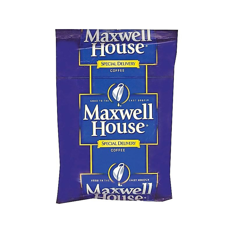Maxwell House Special Delivery Filter Packs Coffee, Medium Roast, 42/Carton (862400) image 1