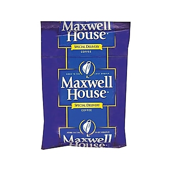 Maxwell House Special Delivery Filter Packs Coffee, Medium Roast, 42/Carton (862400)