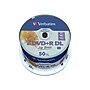 Verbatim (97693) 8x DVD+R DL, White Inkjet Printable, Hub Printable, 50/Pack~#|#~sp43803250_sc7