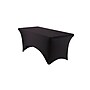 ICEBERG 30"W x 72"L Table Cover, Black, Each (16521)~#|#~sp43803345_sc7