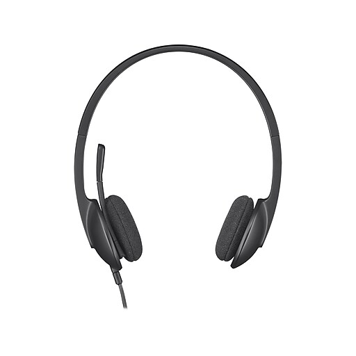 Logitech H340 USB Wired PC Headset for Calls and Music (981