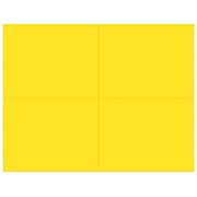 Great Papers 4-Up Matte Postcards, 5.5" x 4.25", Bright Yellow, 200/Pack (951840)
