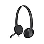 Logitech H340 Computer Headset, Over-the-Head, Black (981-000507)~#|#~sp43803574_sc7