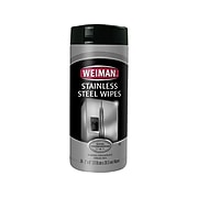 Weiman Stainless Steel Cleaner Wipes, Fresh, 30/Pack (92)