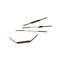 Smead Self-Adhesive Folder Fasteners, 2", Brown, 100/Box (68220)~#|#~sp43803950_sc7