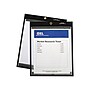 C-Line Magnetic Stitched Job Ticket Holder, 9" x 12", Black/Clear, 25/Pack (CLI85912)~#|#~sp43804013_sc7