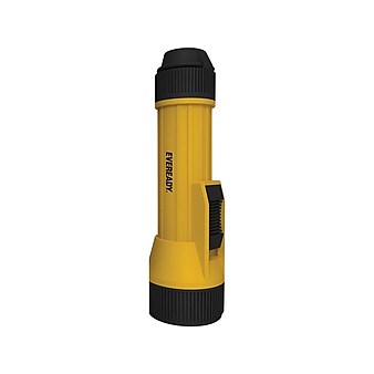Eveready Industrial Economy 2D 7.8" LED Flashlight, Yellow (1251L)
