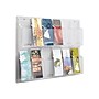 Safco Reveal Brochure Holder, Clear Plastic (5604CL)~#|#~sp43804241_sc7