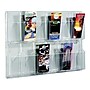 Safco Reveal Brochure Holder, Clear Plastic (5604CL)~#|#~sp43804242_sc7