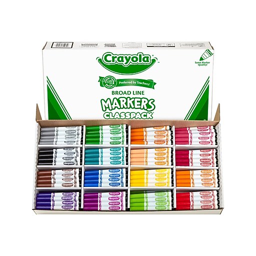 Crayola® Classpack® Classic Markers, 256/Pack at Staples