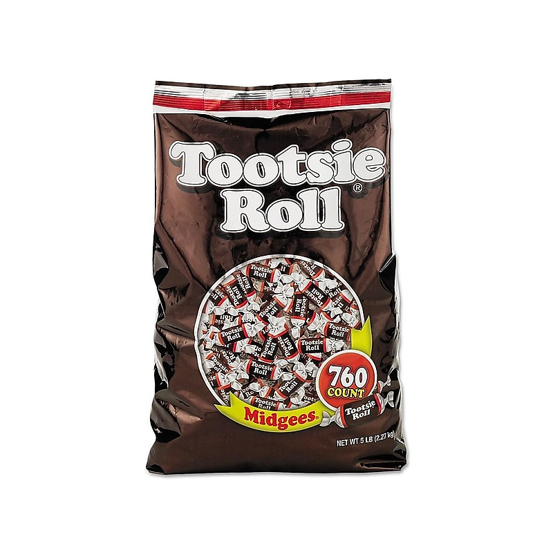 Tootsie Roll Chocolate Midgees Chewy Candy, 38.8 oz. (TOO09877) image 1