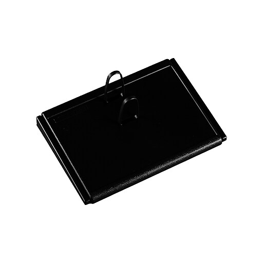 ATAGLANCE 19Style Desk Base for 3.75"H x 3"W Refills, Black (E1900