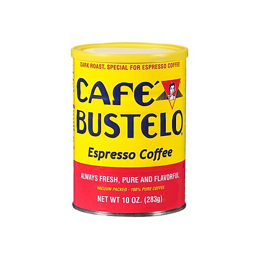 Cafe Bustelo Espresso Ground Coffee, Dark Roast (00050) at Staples