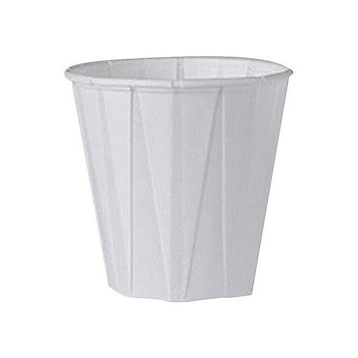 Solo Portion Cups, 3.5 Oz., White, 100/Pack (4502050) Staples