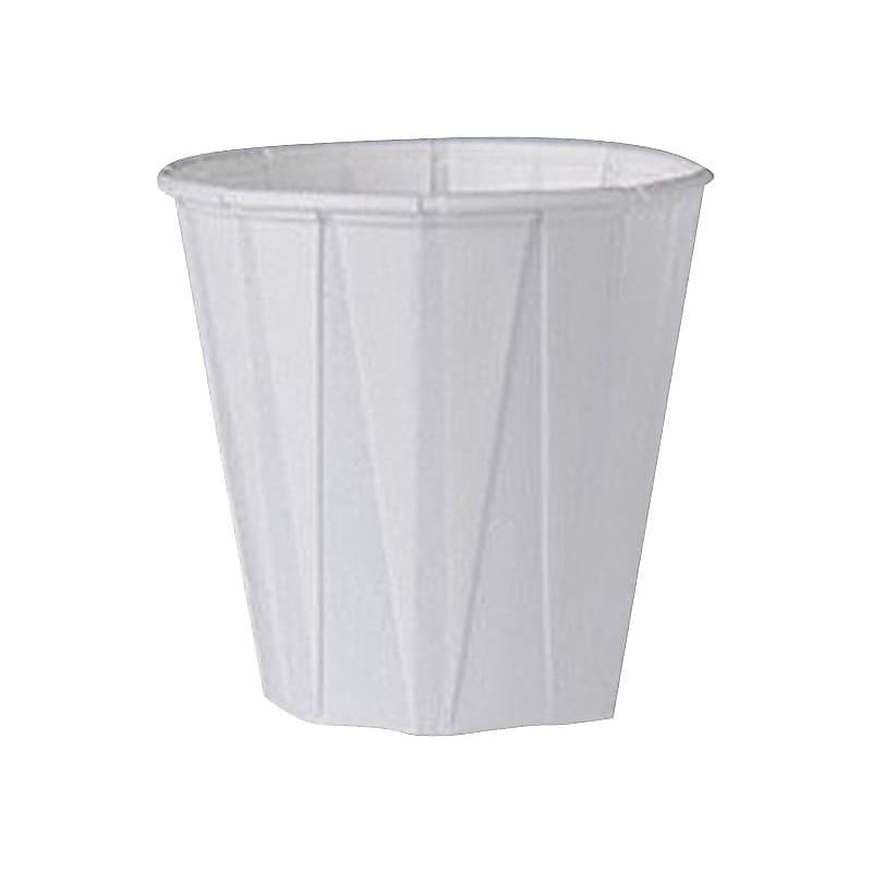 Solo Portion Cups, 3.5 Oz., White, 100/Pack (450-2050) image 1
