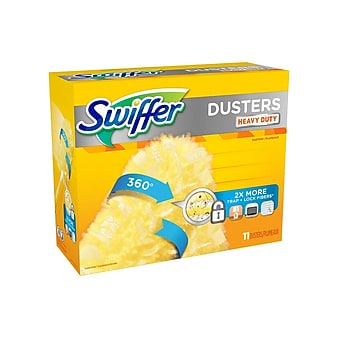 Swiffer Dusters Blend Refills, Yellow, 11/Box (99035)