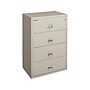 FireKing Classic 4-Drawer Lateral File Cabinet, Fire Resistant, Letter/Legal, Beige, 31.19"W (4-3122-CPA)~#|#~sp43805817_sc7