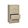 FireKing Classic 4-Drawer Lateral File Cabinet, Fire Resistant, Letter/Legal, Beige, 31.19"W (4-3122-CPA)~#|#~sp43805820_sc7