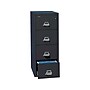 FireKing Classic 4-Drawer Vertical File Cabinet, Fire Resistant, Legal, Black, 31.56"D (4-2131-CBL)~#|#~sp43805827_sc7