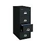 FireKing Classic 4-Drawer Vertical File Cabinet, Fire Resistant, Letter, Black, 31.56"D Dock (4-1831-CBL)~#|#~sp43805830_sc7