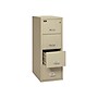 FireKing 2 Hour Rated 4-Drawer Vertical File Cabinet, Fire Resistant, Legal, Parchment, 32.06"D (4-2157-2PA)~#|#~sp43805844_sc7