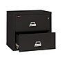 FireKing Classic 2-Drawer Lateral File Cabinet, Fire Resistant, Letter/Legal, Black, 31.19"W (2-3122-CBL)~#|#~sp43805850_sc7