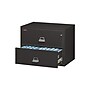 FireKing Classic 2-Drawer Lateral File Cabinet, Fire Resistant, Letter/Legal, Black, 31.19"W (2-3122-CBL)~#|#~sp43805852_sc7