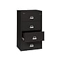 FireKing Classic 4-Drawer Lateral File Cabinet, Fire Resistant, Letter/Legal, Black, 31.19"W  (4-3122-CBL)~#|#~sp43805860_sc7