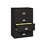 FireKing Classic 4-Drawer Lateral File Cabinet, Fire Resistant, Letter/Legal, Black, 37.5"W DOCK (4-3822-CBL)~#|#~sp43805865_sc7