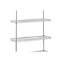 Honey-Can-Do 5-Shelf Metal Unit, 42"W, Chrome (SHF-01441)~#|#~sp43805950_sc7