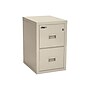FireKing Dock to Dock 2-Drawer Mobile Vertical File Cabinet, Letter/Legal, Lockable, Fire Resistant, Parchment (2R1822-CPA)~#|#~sp43806219_sc7