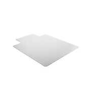 Deflect-O DuraMat 45" x 53'' Rectangular w/Lip Chair Mat for Carpet, Vinyl (DEFCM13233)