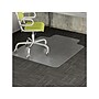 Deflect-O DuraMat 45" x 53'' Rectangular w/Lip Chair Mat for Carpet, Vinyl (DEFCM13233)~#|#~sp43806302_sc7