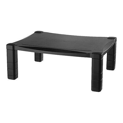 Kantek Monitor Stands, Black (MS400) Staples