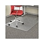 Deflect-O EconoMat 45" x 53'' Rectangular w/Lip Chair Mat for Carpet, Vinyl (CM11232)~#|#~sp43806458_sc7