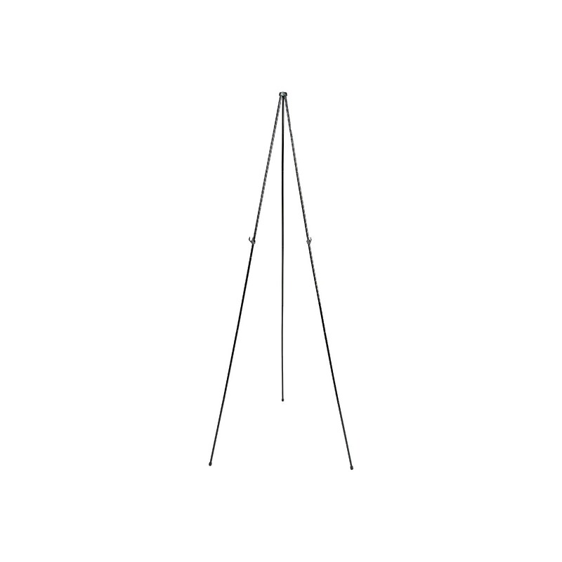 Quartet Instant Easel Display Easel, 63", Black Aluminum (29E) image 1
