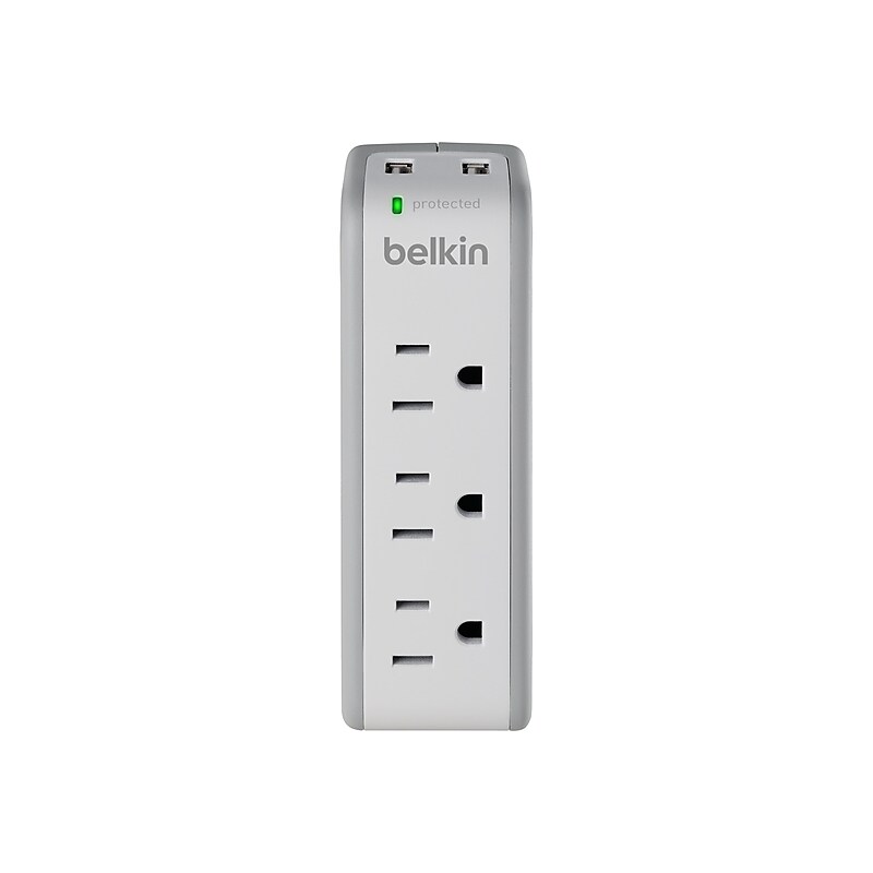 Belkin Mini with USB Charger 3-Outlet Surge Protector (BZ103050-TVL) image 1