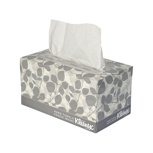 Kleenex Hand Towels in POPUP Box, White at Staples